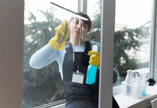 Nettoyage de vitres intérieures et extérieures à Nécy
